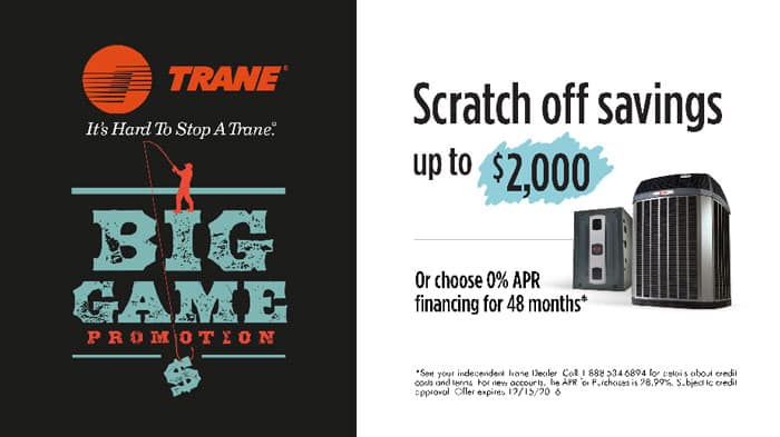 Save big this Fall with Trane and Valley Heating, Cooling & Appliances